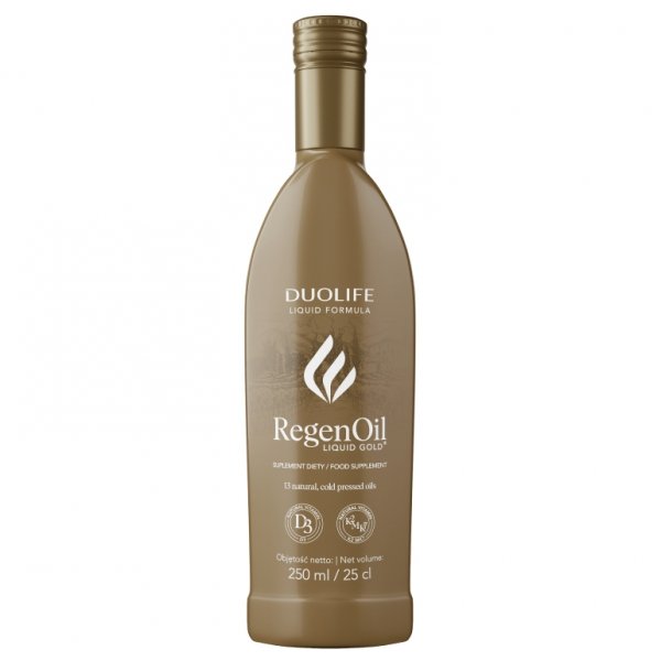 RegenOil Liquid Gold DuoLife, 13 Olejów Nierafinowanych