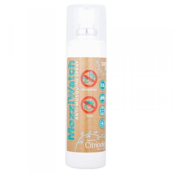 Naturalny spray na komary i kleszcze, ochrona do 6h, MozziWatch, 75 ml