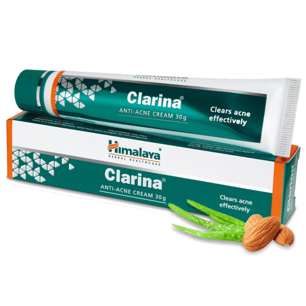 CLARINA Krem Przeciwtrądzikowy, Himalaya, 30g
