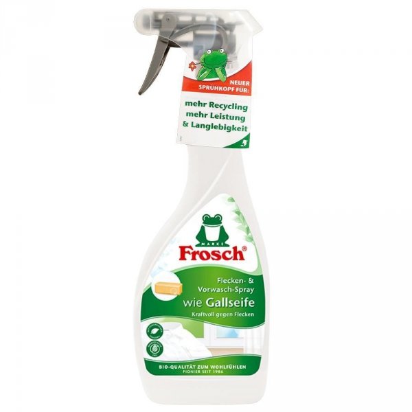 Frosch Mydło Galasowe odplamiające do tkanin w sprayu, 500ml