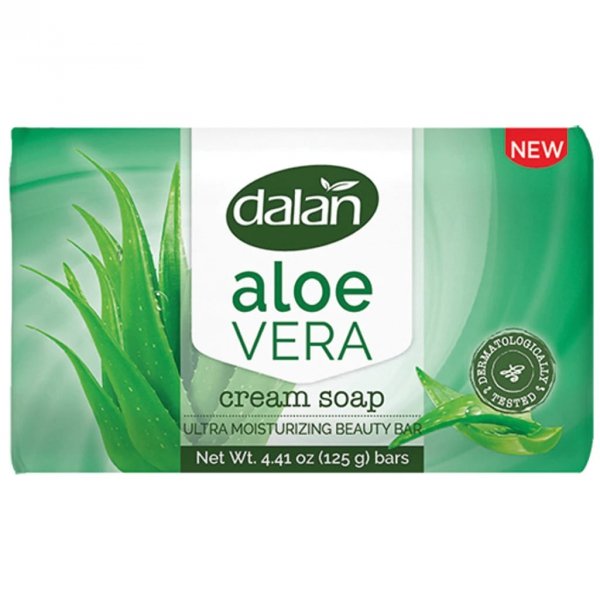 Nawilżające Kremowe Mydło z Aloesem, Dalan ALoe Vera, 125g