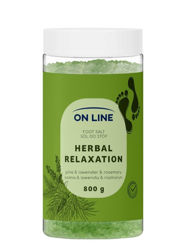 ON LINE Sól do stóp Herbal Relaxation 800 g