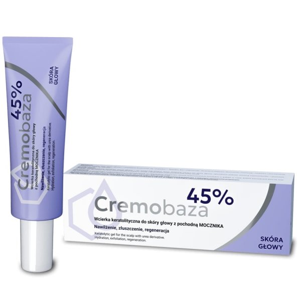 CREMOBAZA 45% Wcierka keratolityczna do skóry głowy 30 g