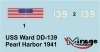 Mirage 400601 1/400 USS Ward DD-139 'Pearl Harbor 1941'  [Amerykański Niszczyciel II WŚ]