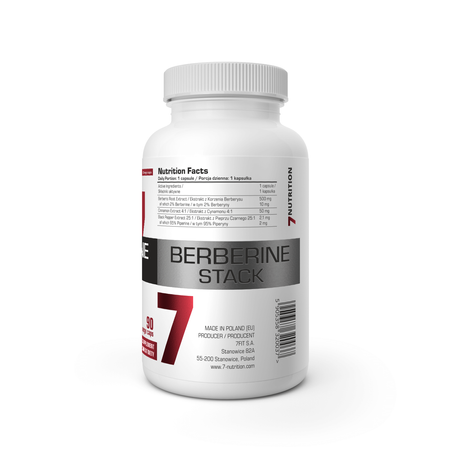 7Nutrition Berberine Stack 90 vege caps 