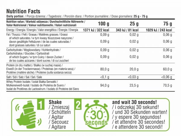 7Nutrition Clear Whey Isolate 500g
