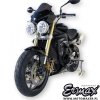 Szyba / owiewka ERMAX NOSE FAIRING 25 cm Triumph Street Triple 675 R 2009 - 2011