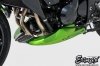 Pług owiewka spoiler silnika ERMAX BELLY PAN EVO Kawasaki Z750 N 2007 - 2012