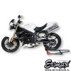 Nakładka na siedzenie ERMAX SEAT COVER Triumph Street Triple 675 R 2012