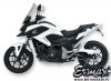 Mocowanie tablicy rejestracyjnej ERMAX UNDERTAIL Honda NC 750 X 2014 - 2015
