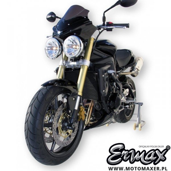 Szyba / owiewka ERMAX NOSE FAIRING 25 cm Triumph Street Triple 675 R 2009 - 2011