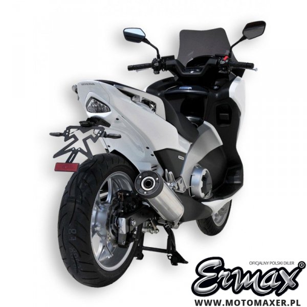 Mocowanie tablicy rejestracyjnej ERMAX UNDERTAIL Honda INTEGRA 750 2014 - 2015