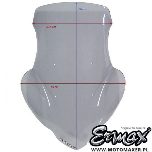 Szyba ERMAX SCOOTER HIGH 68 cm SYM  JOYMAX Z+ 125 / 300 2022 - 2024