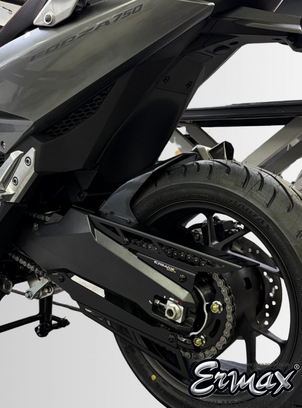 Błotnik tylny i osłona łańcucha aluminium ERMAX REAR HUGGER Honda FORZA 750 2025