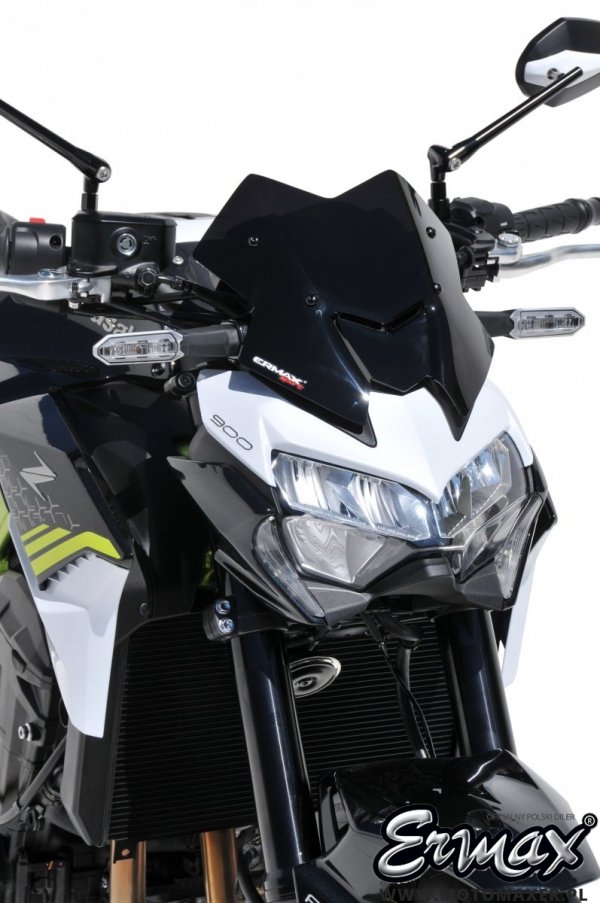 Szyba ERMAX HYPERSPORT 26 cm Kawasaki Z900 2020 - 2024