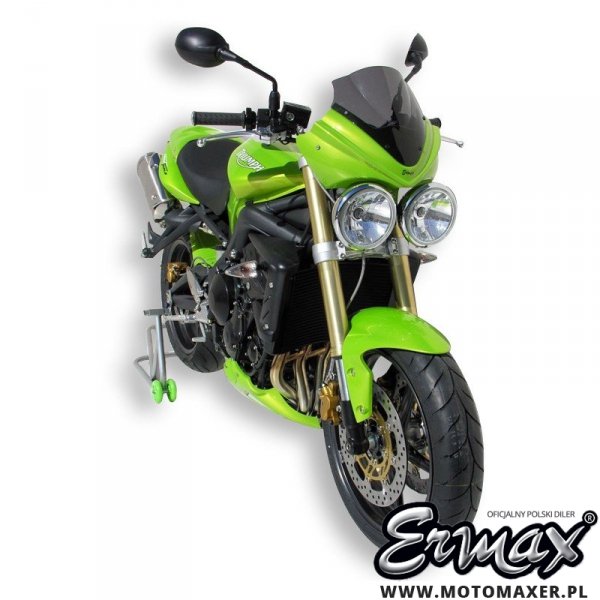 Pług owiewka spoiler silnika ERMAX BELLY PAN Triumph Street Triple 675 2008 - 2011
