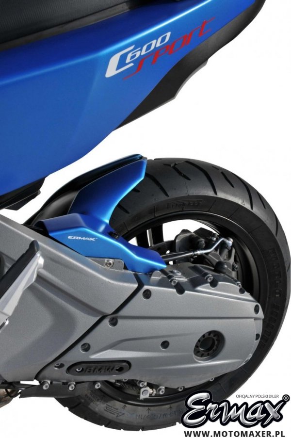 Błotnik tylny i osłona łańcucha ERMAX REAR HUGGER BMW C600 SPORT 2012 - 2015