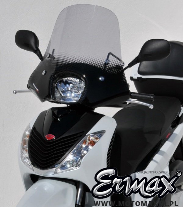 Szyba ERMAX SCOOTER MINI SPORTIVO 40 cm Honda SH I 125 / 150 2001 - 2012