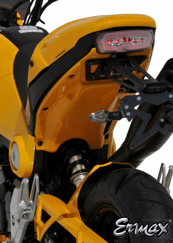 Mocowanie tablicy rejestracyjnej ERMAX UNDERTAIL Honda MSX 125 GROM 2013 - 2016