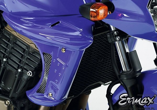 Wloty powietrza osłona chłodnicy ERMAX AIR SCOOPS Kawasaki Z750 N 2004 - 2006