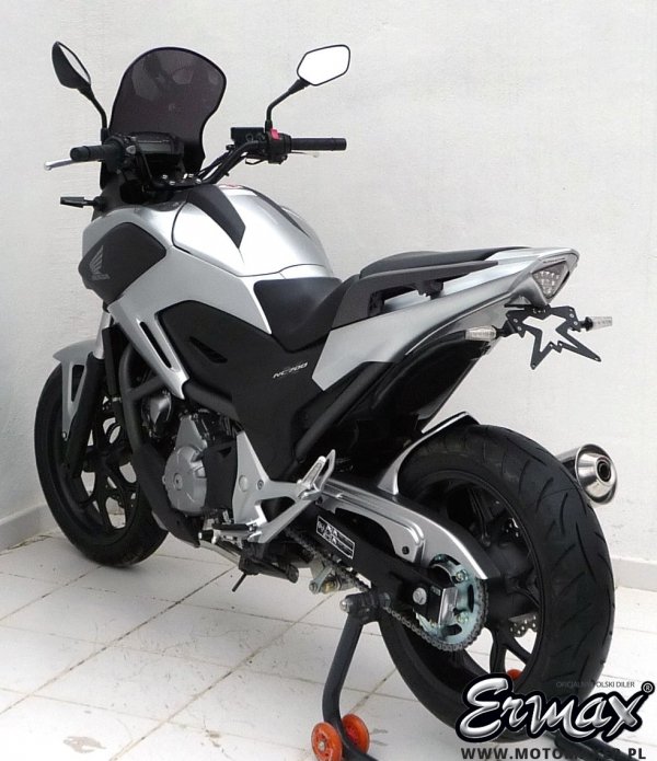Mocowanie tablicy rejestracyjnej ERMAX UNDERTAIL Honda NC 750 X 2014 - 2015