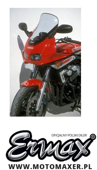 Szyba ERMAX HIGH + 15 cm Yamaha FZS 600 FAZER 1998 - 2001