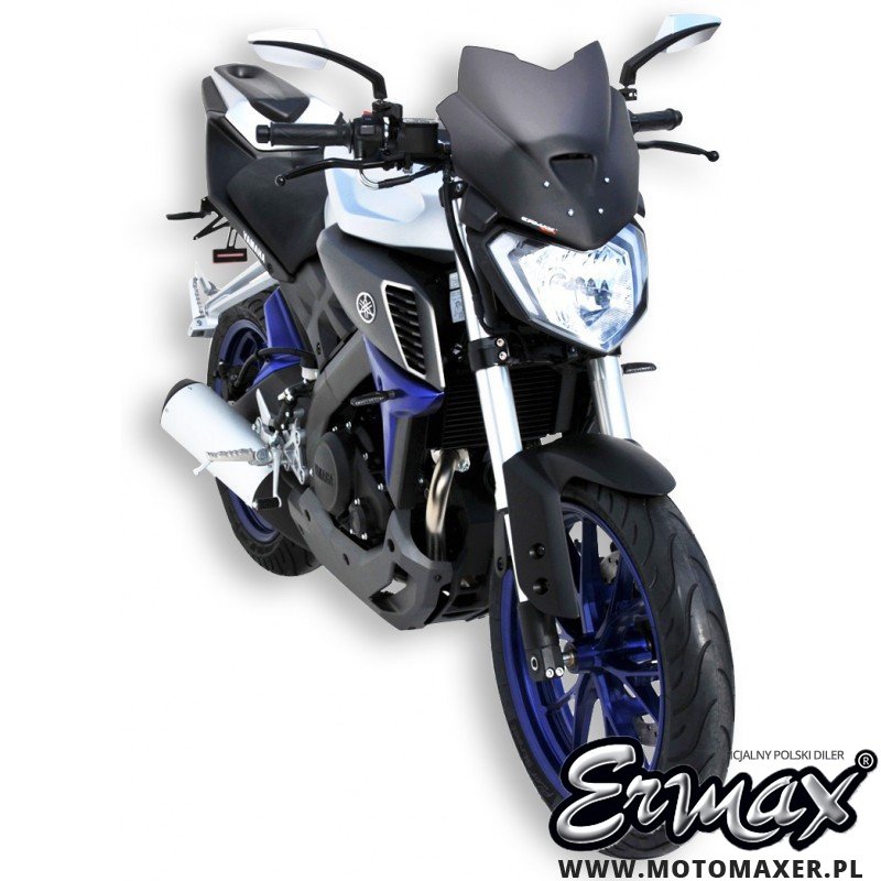 Szyba ERMAX SPORT 27,5 cm Yamaha MT-125 2014 - 2019