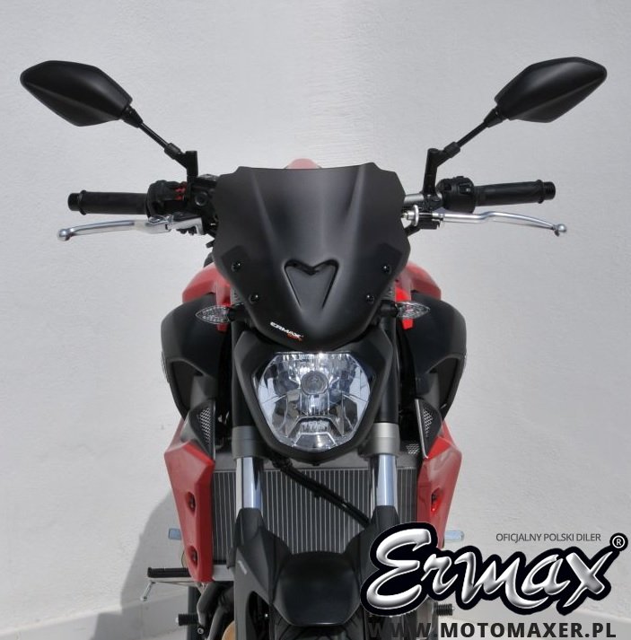 Szyba ERMAX SPORT 27 cm Yamaha MT-07 2014 - 2017
