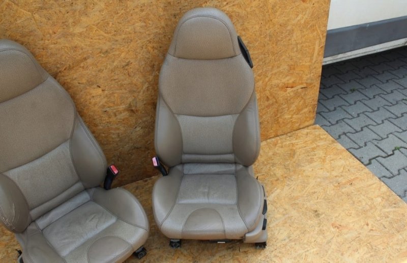 FOTELE SPORTY BEŻ BEIGE KOMPLET BMW Z3 FOTEL LEWY PRAWY 