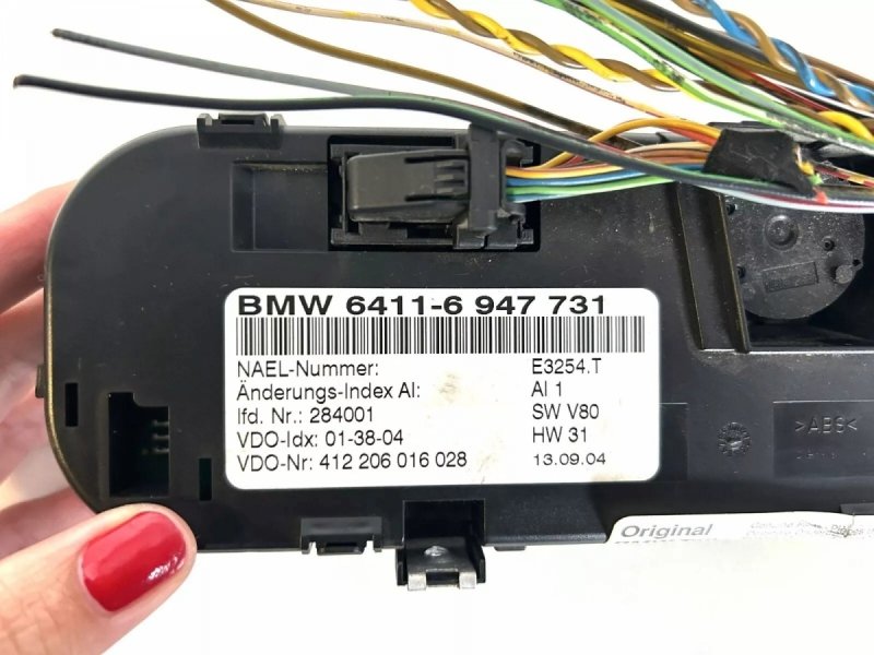 PANEL OGRZEWANIA KLIMY BMW Z4 E85 E86 6947731 KLIMATYZACJI