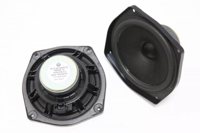 GŁOŚNIK NISKOTONOWY BASOWY BMW Z4 E85 E86 4 OHM 9143241 PRZEDNI 