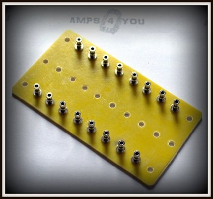 Płytka Typu Turret Board 100x55x2 ŻÓŁTA