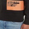 Calvin Klein Jeans bluza męska  czarna z kapturem J30J324102-BEH