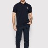 Karl Lagerfeld koszulka polo męska granatowa 745022-500221