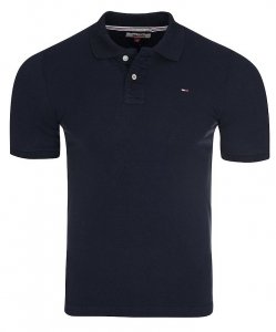 Tommy Hilfiger Denim koszulka polo polówka męska granatowa