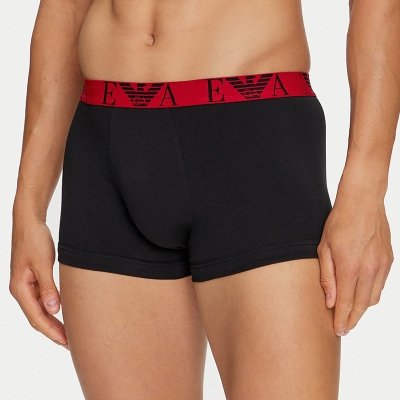 Emporio Armani bokserki majtki męskie 3szt czarne 111357-4F715-38121