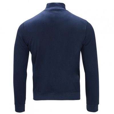 Karl Lagerfeld bluza męska granatowa rozpinana logo 705895-500900-690