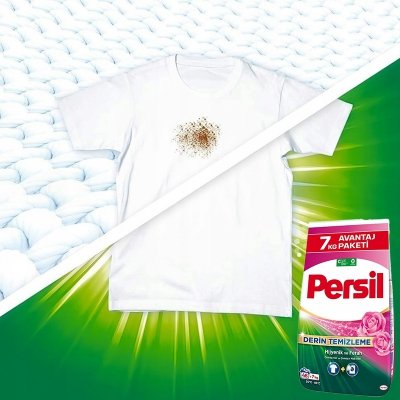 Persil proszek do prania tkanin białych i kolorowych uniwersalny różany 7 kg