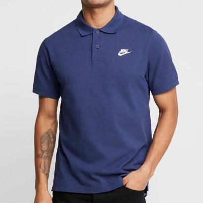 Nike koszulka polo męska polówka granatowa CJ4457-410