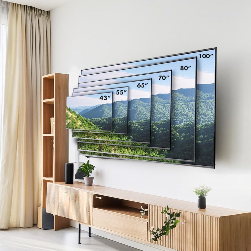 MACLEAN UCHWYT DO TV, MAX VESA 800X400, 43-100&quot;, 120KG, REG. ODCHYLENIA +15°~-15° MC-422