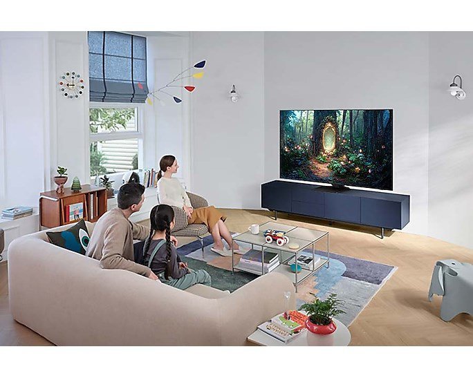 Telewizor Samsung QE85QN85CATXXH QLED 85&#039;&#039; 4K Ultra HD Tizen 120Hz Dolby Atmos Srebrny