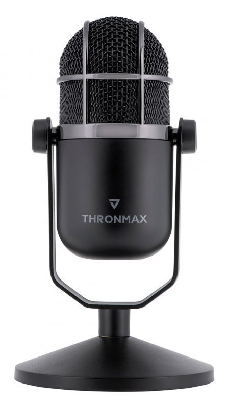 THRONMAX Mikrofon M3 MDRILL DOME JET BLACK