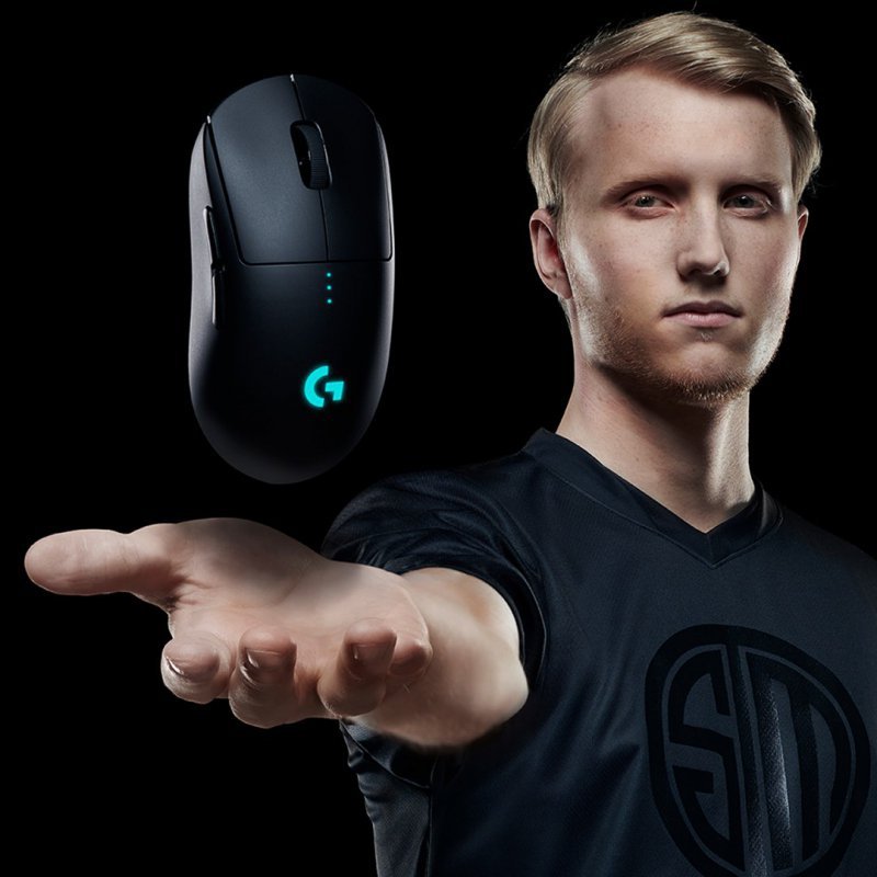 Logitech G Pro Wireless myszka Oburęczny RF Wireless Optyczny 25600 DPI