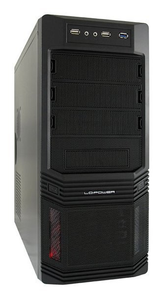 LC-Power 925B Midi Tower Czarny 600 W