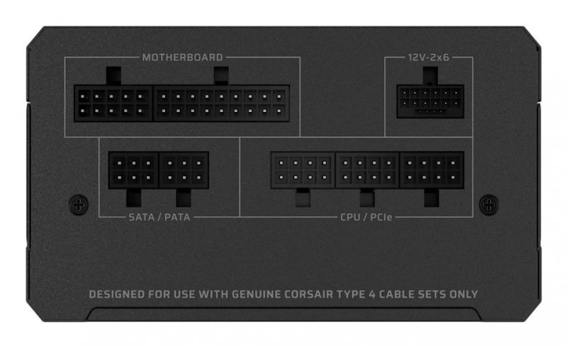 Corsair RM750e moduł zasilaczy 750 W 24-pin ATX ATX Czarny