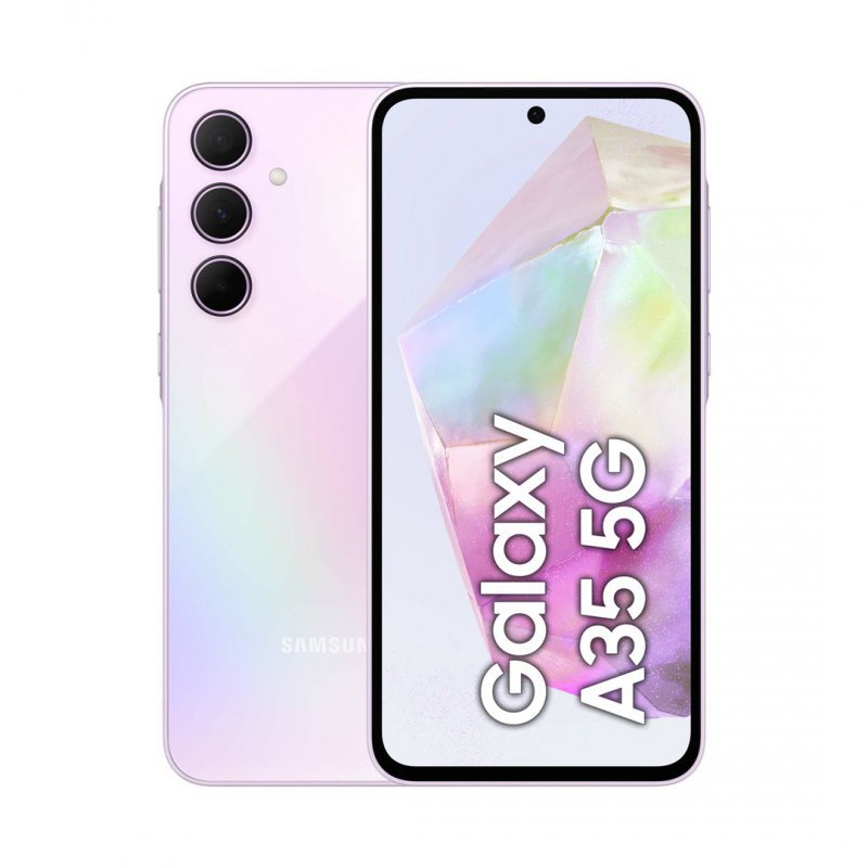 Samsung Galaxy A35 5G 16,8 cm (6.6&quot;) Hybrid Dual SIM Android 14 USB Type-C 6 GB 128 GB 5000 mAh Liliowy