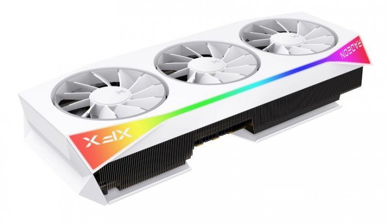Karta graficzna XFX RX 9070XT Mercury Magnetic Air RGB Gaming 16 GB OC Biały detaliczny - 16,384 MB - GDDR6