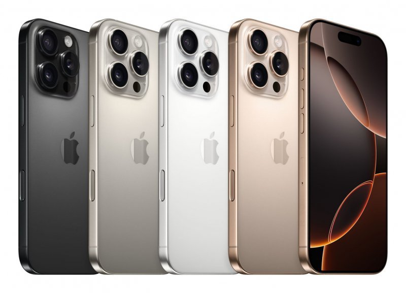 Apple iPhone 16 Pro 16 cm (6.3&quot;) Dual SIM iOS 18 5G USB Type-C 256 GB Tytan