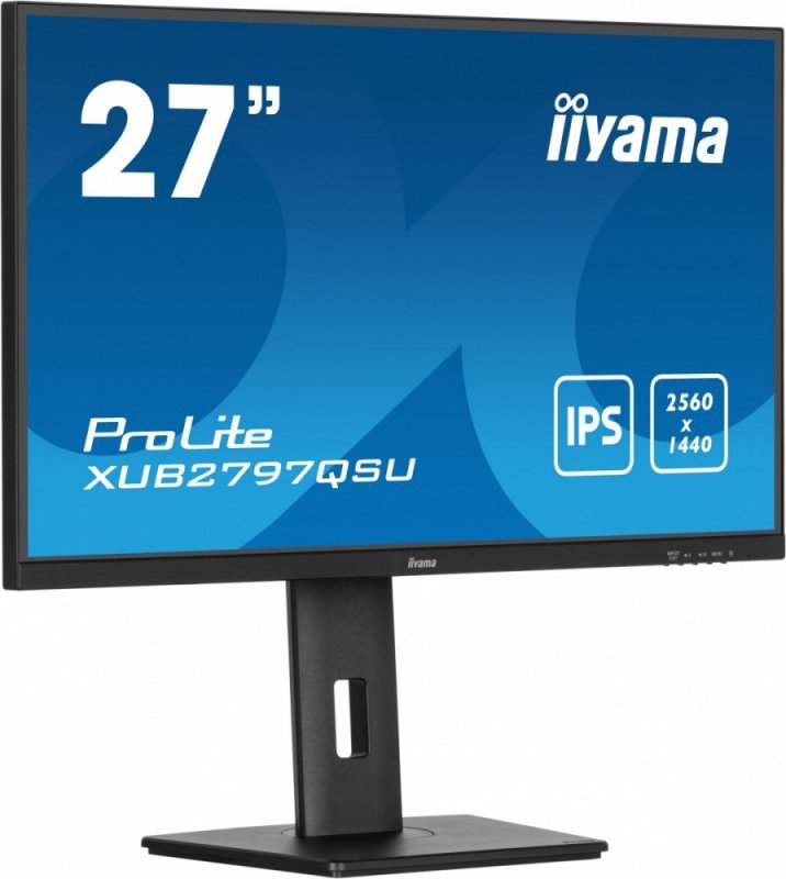 IIYAMA Monitor 27 cali XUB2797QSU-B2 IPS,HDMI,DP,100Hz,QHD,300cd /5y/