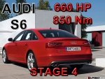 Audi S6 STAGE 4 - 660 HP / 850 Nm PAKIET MOC